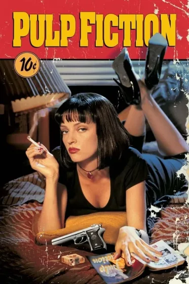 Pulp Fiction locandina poster film da vedere assolutamente Quentin tarantino