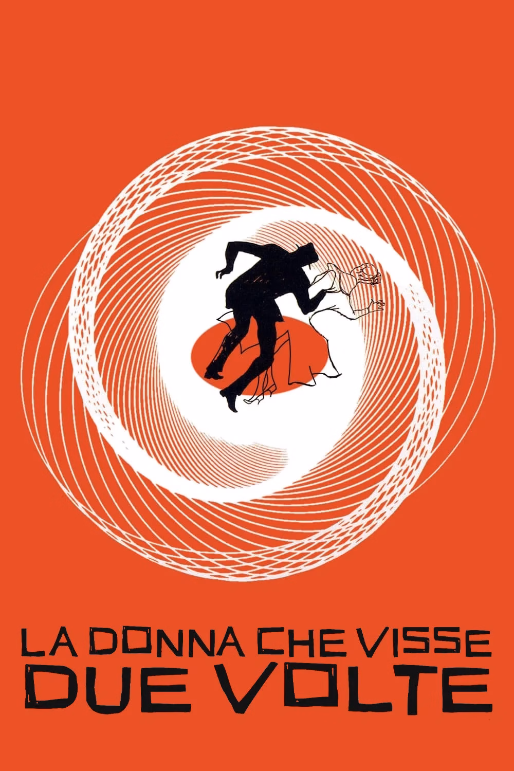 La donna che visse due volte (1958) – locandina Locandina del film La donna che visse due volte (Vertigo)