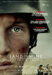 land of mine sotto la sabbia recensione i film da vedere assolutamente film belli e film consigliati 2015 Oscar 2017 miglior film straniero
