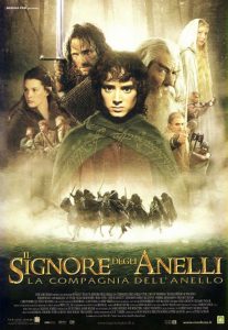 il signore degli anelli la compagni dell'anello film da vedere assolutamente 2001 peter jackson locndina italiana