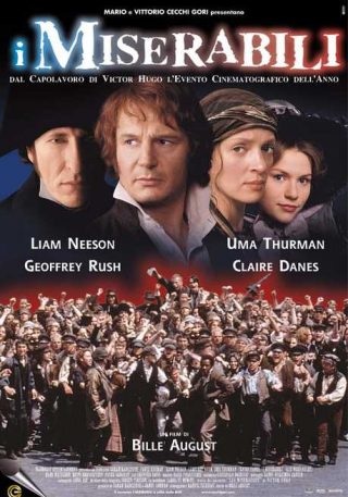 i miserabili victor hugo film da vedere 1998 locandina italiana