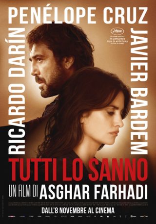 tutti lo sanno film da vedere 2018 locandina italiana penelope cruz xavier bardem