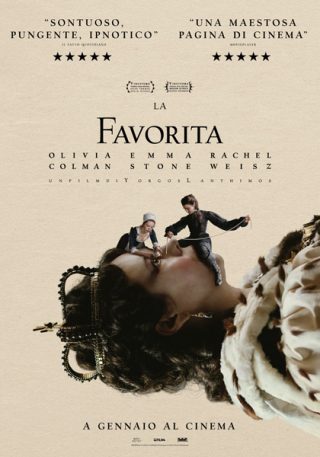 la favorita film da vedere 2018 2019 yorgos lanthimos oscar academy awards locandina poster