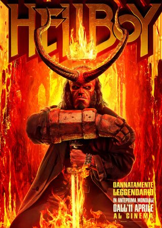 Locandina italiana del film Hellboy (2019)