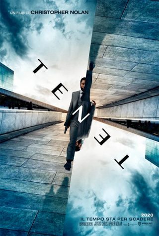 Tenet locandina film da vedere 2020 Nolan