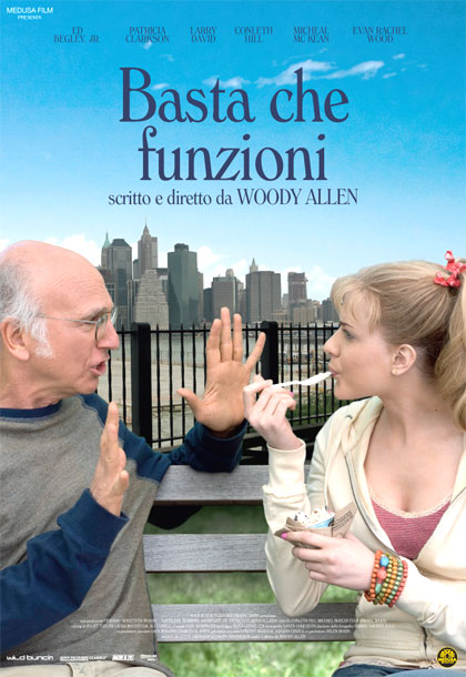 Basta che funzioni film da vedere Woody allen 2009 locandina italiana