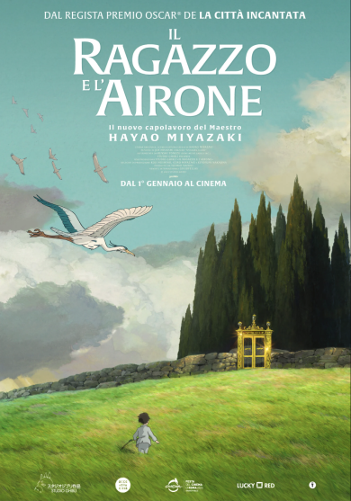 Locandina del film Il ragazzo e l’airone (2023)
