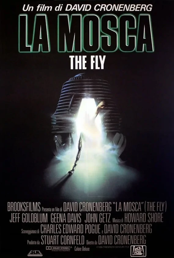 La Mosca - the fly locandina italiana film da vedere assolutamente