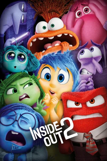 Inside Out 2 film da vedere 2024 Pixar locandina poster