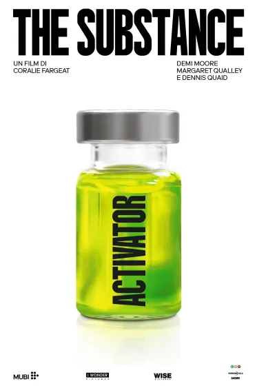 The substance film da vedere 2024 locandina italiana