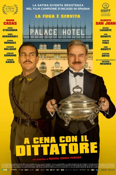 A cena con il dittatore (La Cena - The Dinner) film da vedere 2025, locandina italiana