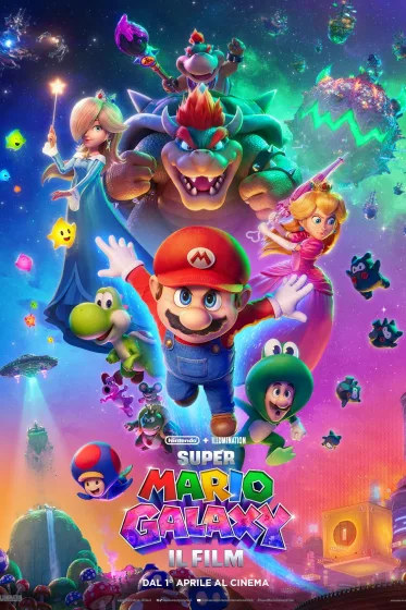 The Super Mario Galaxy Movie locandina italiana film da vedere 2026