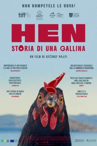 Hen - Storia di una Gallina - film da vedere 2025 2026 locandina italiana
